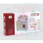Japanese Style Kitchen Playset White/Pink MSN20003A/B - Colorland Toys